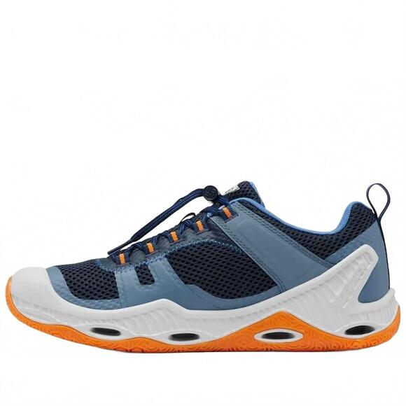 NEW COLUMBIA men\'s pfg pro sport athletic shoes in navy and orange main image 7